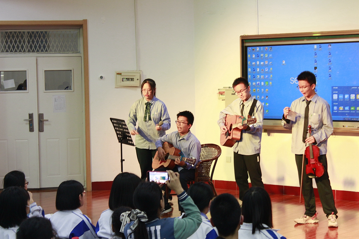 青春洋溢，展现自我--山东省实验中学东校举行英语达人赛